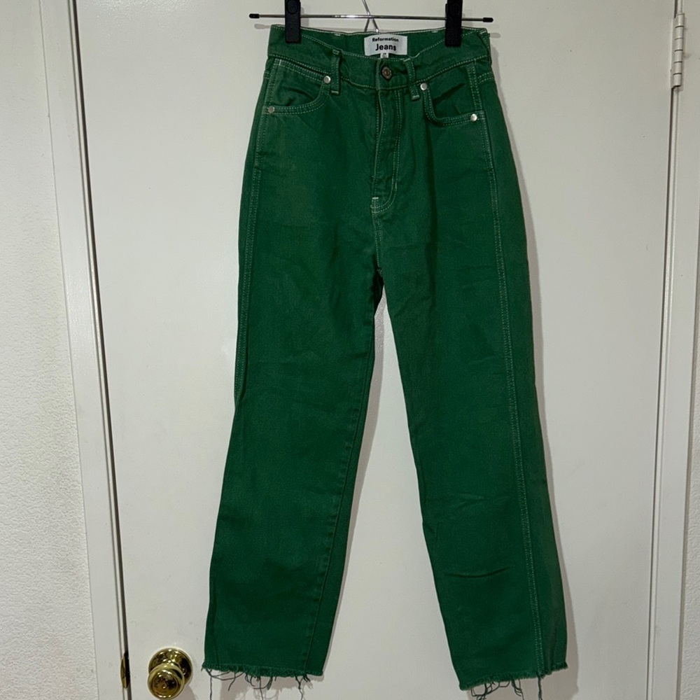 Reformation Jeans 👖- Green